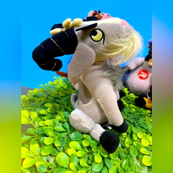 DISNEY STORE NWT VTG 2004 HOME ON THE RANGE BEAN BAG PLUSH w/SOUND COMPLETE SET - Picture 7 of 13